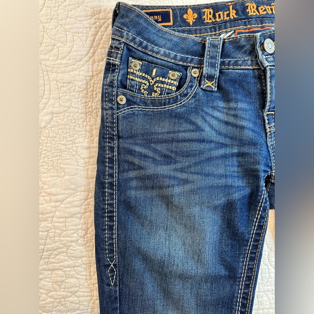 Rock Revival | Jessica Skinny Jeans | Medium Wash | Size 24